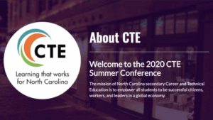District C panel at NC CTE conference